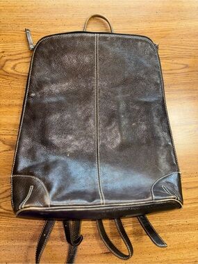 Latico Classic Brown Leather Computer Backpack - Sleek Everyday Carry